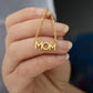 Mom mother necklace English letter mother love stainless steel accessories