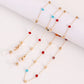 Mask hanging chain glasses hanging chain crystal glasses chain mask chain non-slip chain glasses chain