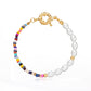 Jewelry diy rice beads pearl rudder fishing line bracelet Mori personality simple jewelry female