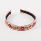 F5294 Small Fresh Girl Heart Hand Embroidered Flower Headband Simple Fabric Art Cute Sweet Geometric Headband