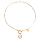 Jewelry Fashion Creative Fritillary Pendant Necklace Sweater Chain Female Trendy Cool Gentle Design Necklace