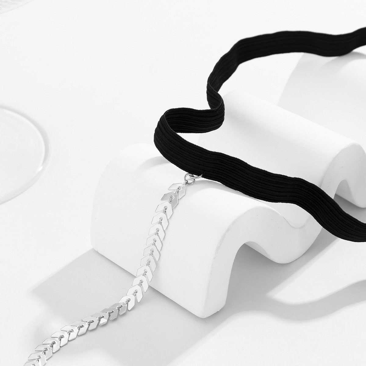 Jewelry Simple Elastic Night Foot Decoration Sexy Aircraft Chain Tassel Multi-Layer Thigh Chain Female