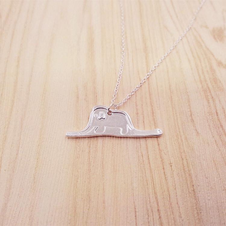 Creative Personality Trinkets Good Luck Lucky Elephant Pendant Necklace