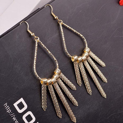 Exaggerated Women's Earrings Indian Mace Earrings Night Party Earrings Accessories