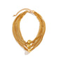 Jewelry exaggerated metal ball pendant necklace personality multi-layer box chain retro necklace female