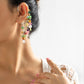 Jewelry Bohemia Retro Beaded Tassel Ear Clip Female Niche Imitation Pearl No Pierced Ear Hanger