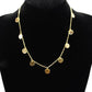 Rihanna's same stylish personality white sequin short necklace necklace