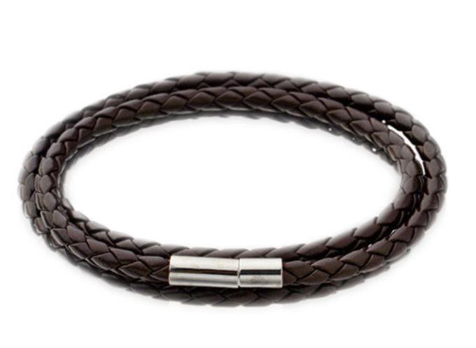 Men's multi-layer braided twist bracelet simple leather rope bracelet bracelet bracelet bracelet