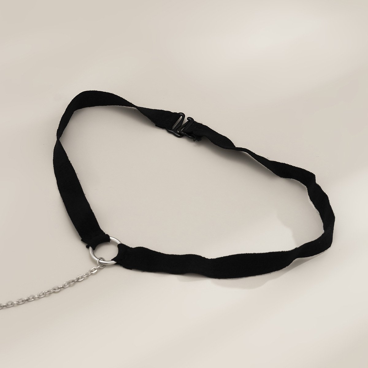 Jewelry Sexy Night Elastic Belt Neck Chain Waist Chain Sweet Cool Simple I-shaped Chain Clothes Women