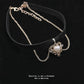 Retro girl choker gold peach heart velvet chain love water drop necklace clavicle chain collar necklace