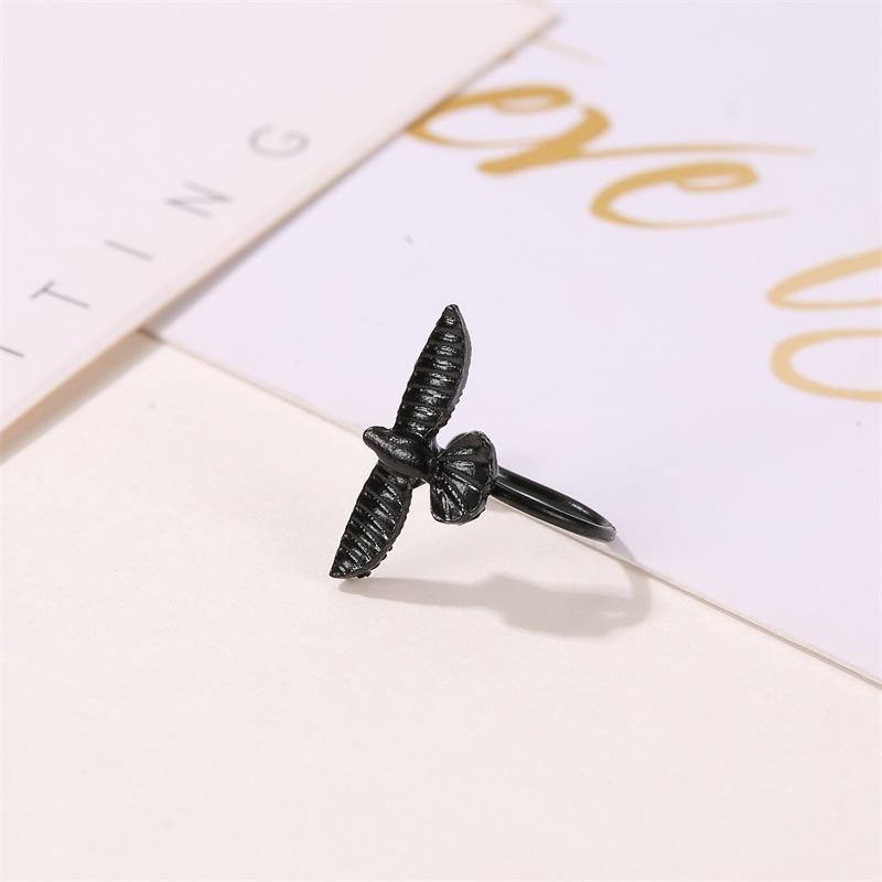 Fashionable and simple bird ear clip retro no pierced single bird ear bone clip trendy earrings for men and women