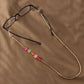 Fashion colorful butterfly handmade chain glass rice beads glasses chain mask anti-lost lanyard hanging chain