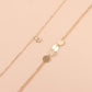 Jewelry Simple Round Sequin Pendant Body Chain Trendy Women's Night Sexy Alloy Chain Chest Chain