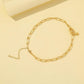 Dongdaemun necklace ins simple cold metal clavicle chain niche design sense versatile necklace