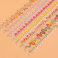 Jewelry Bohemian colored rice beads snake-shaped S-curved necklace ins niche fairy necklace