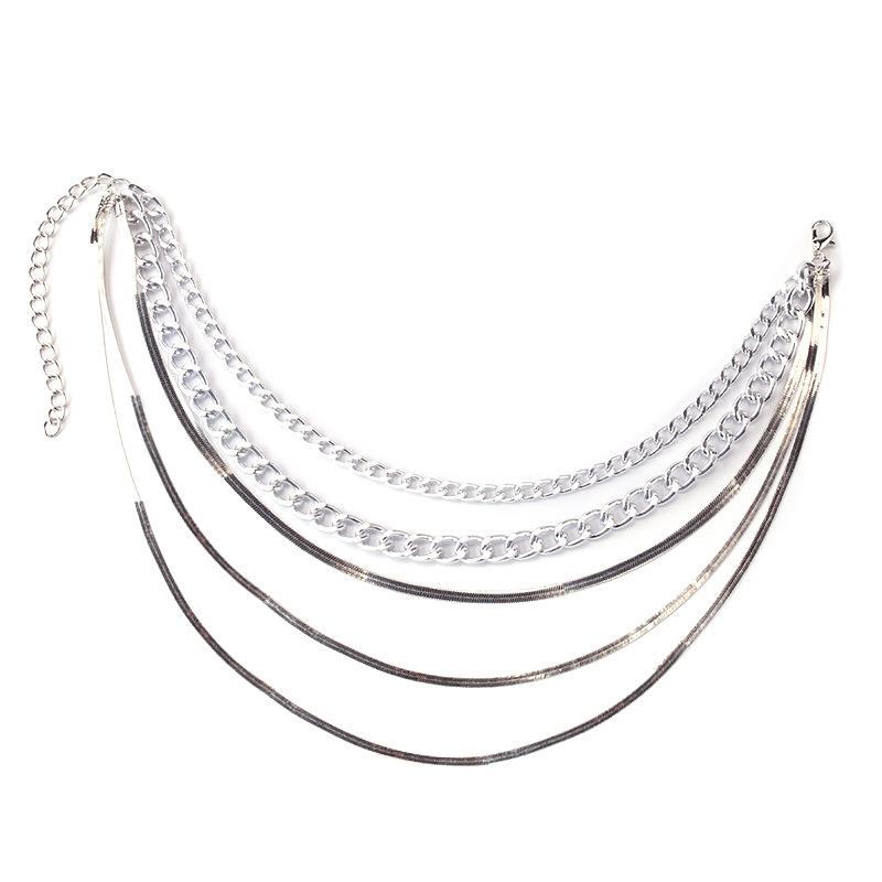 Simple three-dimensional small love necklace double-layer peach heart mirror heart-shaped clavicle chain ins all-match accessories