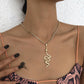 N8817 single-layer claw chain necklace exaggerated snake element necklace geometric punk hip-hop necklace female