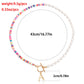 Accessories Pearl Slipper Letter A Handwoven Choker Bohemian Ladies Necklace
