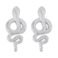 E1766 Personality Exaggerated Snake Earrings Metal Irregular Earrings Retro Punk Street Earrings