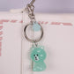 Cute Cartoon Rabbit Bear Keychain Pendant Car Bag Key Ring Small Gift Ornament
