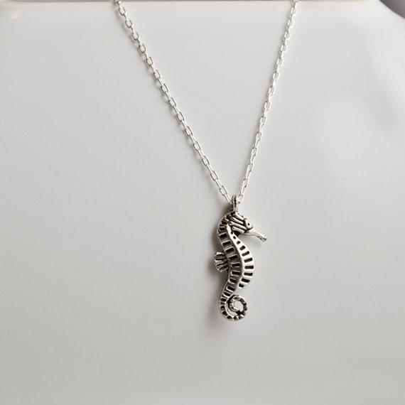 Seahorse Women's Personality Alloy Necklace Long Mixed Batch Pendant