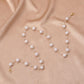 Baroque special-shaped pearl flower mask chain simple temperament design sense glasses chain anti-lost chain accessories