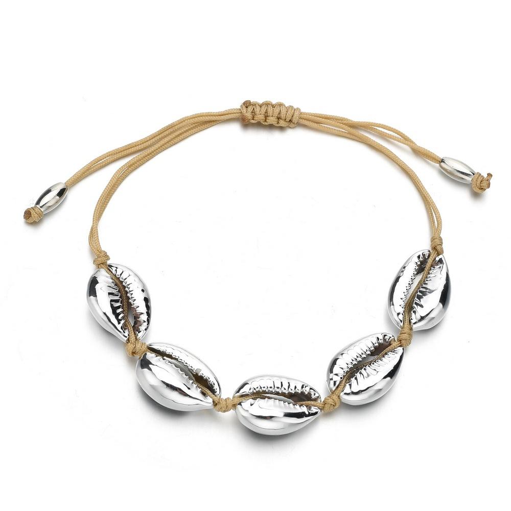 Popular Jewelry Bracelet Electroplated Shell Bracelet Simple Fashion Bracelet