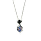 Jewelry Moonstone Pendant Necklace Female Niche Design Summer Accessories Retro Flower Jewelry