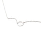 Simple temperament temperament circle collarbone necklace female short necklace necklace