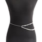 Jewelry fashion double layer imitation pearl metal belt waist chain hot girl waistchain