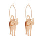 Simple fashion cat earrings personalized creative small animal earrings jewelry