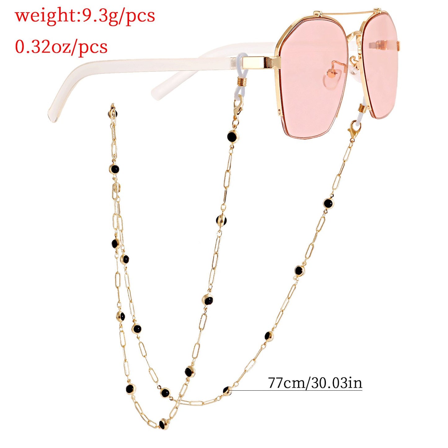 Jewelry mask chain ins glasses non-slip rope fashion mask chain glasses chain jewelry
