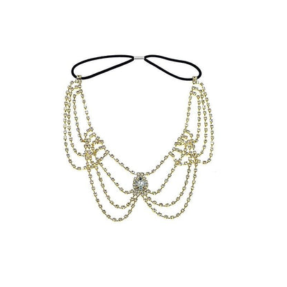 Rhinestone multi-layer elastic leg chain fashion all-match beach crystal body chain female Legchain