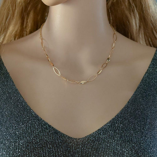 ins simple necklace collarbone necklace female punk metal necklace accessories