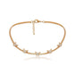 Jewelry Simple Flat Chain Necklace Clavicle Chain Temperament Diamond Butterfly Necklace Choker