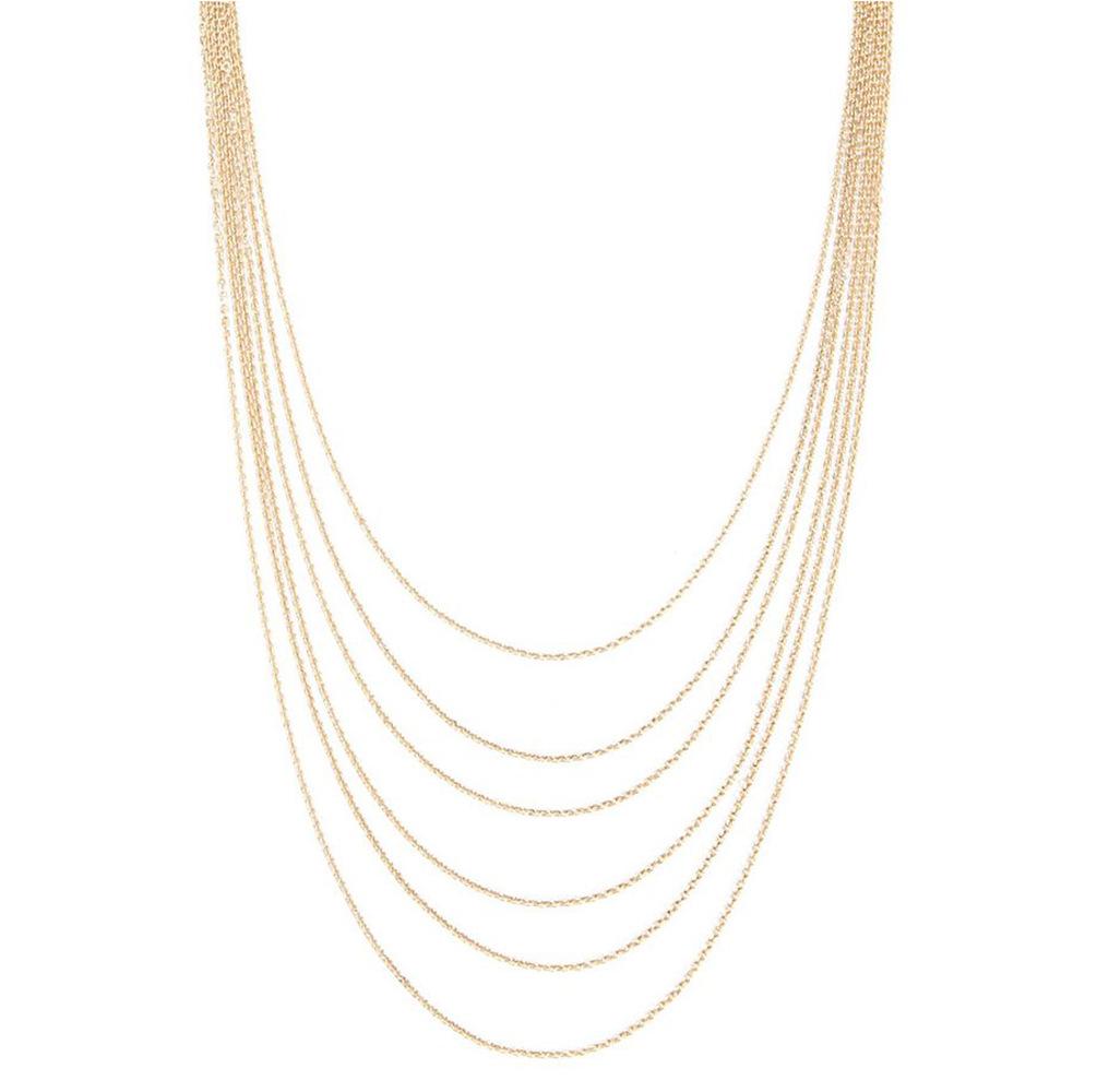 Accessories simple fashion multi-level collarbone chain handmade necklace female jewelry