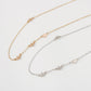 N9282 Simple Geometric Light Luxury Necklace Niche Temperament Metal Chain Necklace Retro Sweet Necklace Women