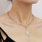 Jewelry Guardian Wings Feather Necklace Advanced Design Sense Small Fashion Trend Cold Clavicle Necklace