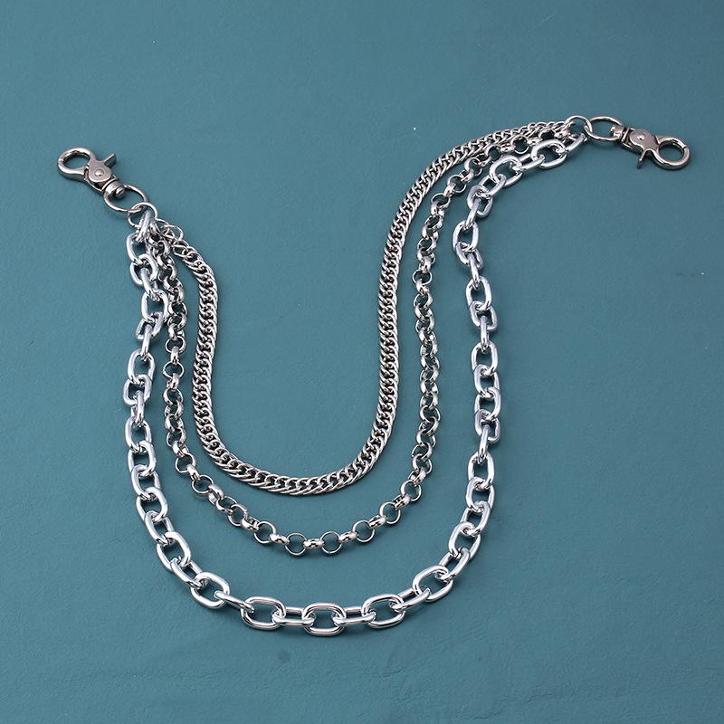 Jeans Pant Chain Fashion Metal Decoration Waist Chain Punk Versatile Waist Accessories Body Chain