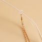 Mask hanging chain glasses hanging chain glasses chain mask chain glasses metal plating heart-shaped hanging chain