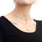 Necklace Fashion Double Pearl Clavicle Chain Butterfly Pendant Necklace Female Jewelry