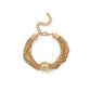 Jewelry Exaggerated Punk Multi-layer Chain Stacked Necklace Temperament Niche Geometric Ball Personality Necklace