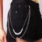 Jewelry Sexy Tassel Fruit Peach Heart Soft Pottery Pants Chain Double Chain Imitation Pearl Body Chain