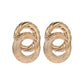 Circle Twist Earrings Geometric 8-shaped Pattern Earrings Female Distribution Earrings Jewelry