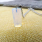 Opal Cylinder Pendant Pendulum Crystal Necklace Necklace Creative Natural Stone Clavicle Chain For Supply