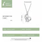Jewelry Lucky 8 Love Love Pendant Necklace Female Niche Design Fashion Simple Jewelry Accessories