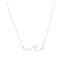 Long Wave Necklace Beautiful Wave Pendant Clavicle Chain Beach Surfer 19 Years Explosion
