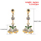 Jewelry Christmas Bell Shape Rhinestone Stud Earrings Fashion Ladies Christmas Gift Earrings Earrings