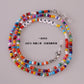 Trendy Colorful Beaded Alphabet Mask Chain Glasses Rope Sunglasses Anti-lost Rope