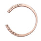Always in myheary simple glossy letter urn open bracelet miss loved ones can open the bracelet